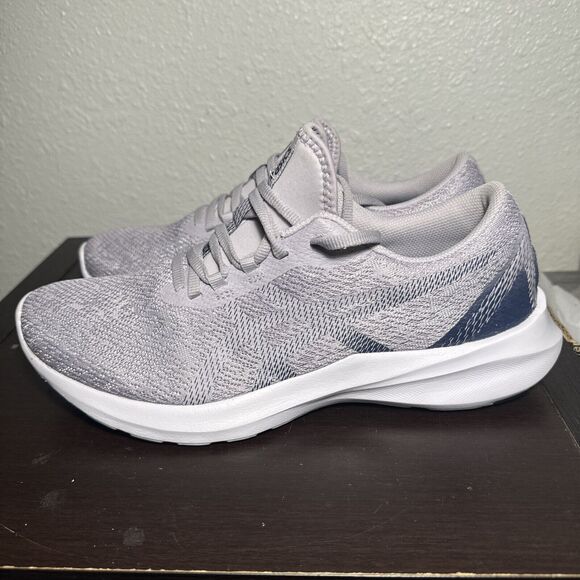 WOMENS ASICS GEL VERSABLAST MX DUSK VIOLET THUNDER BLUE RUNNING SHOES 11 - Picture 3 of 6